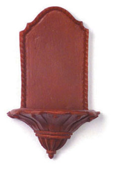 Dollhouse Miniature Wall Decor Brown